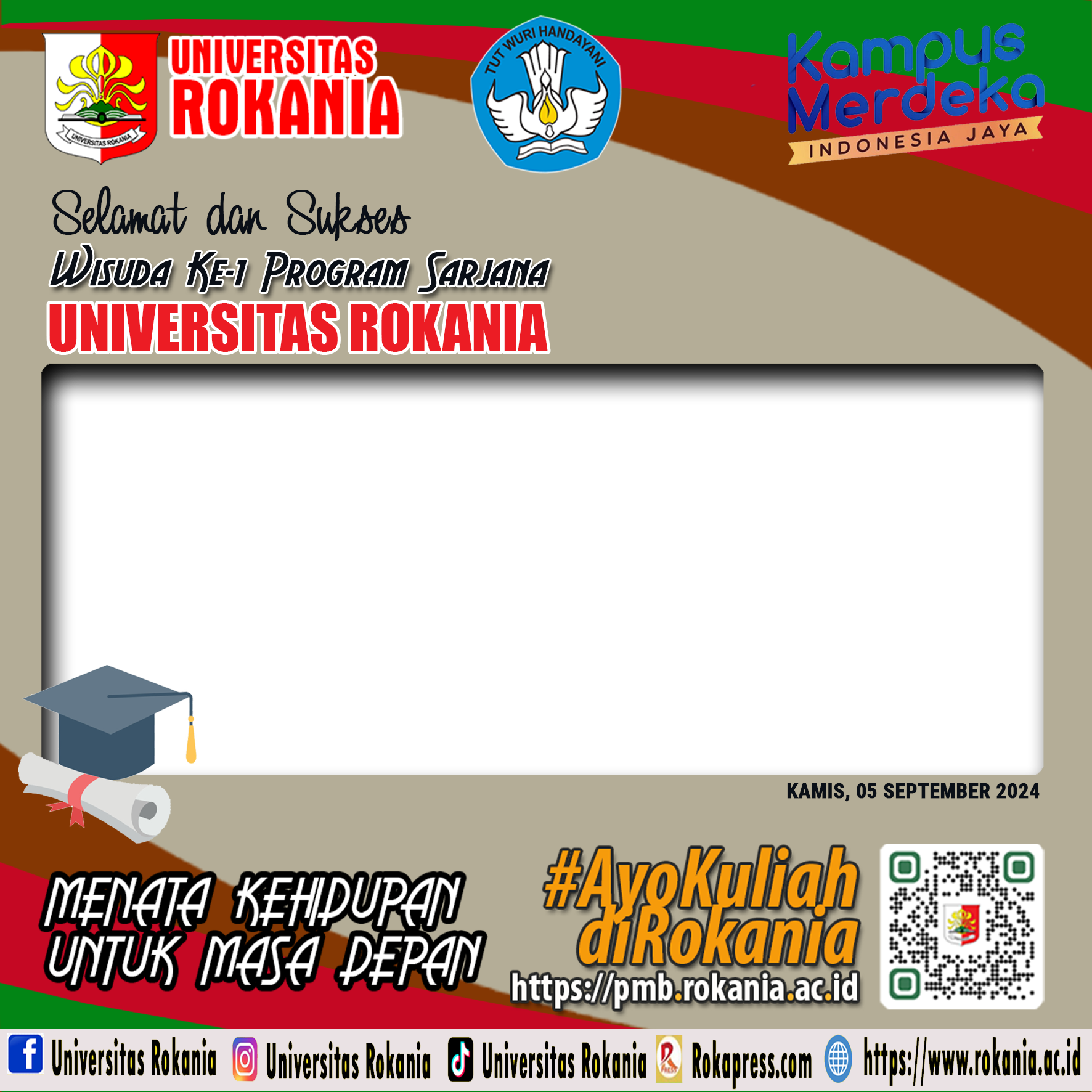 Wisuda ke 1 Universitas Rokania